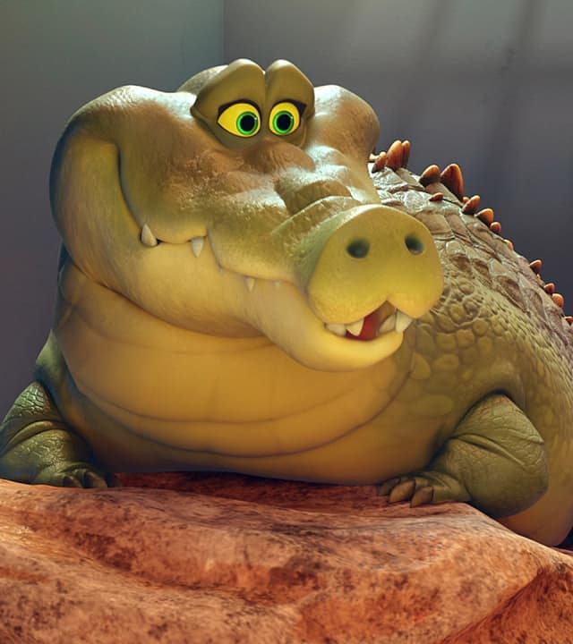 Jackie the saltwater crocodile